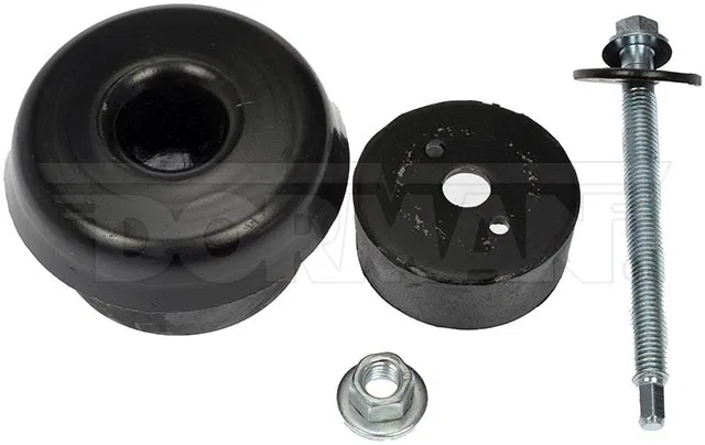 924-130 – DORMAN Radiator Mount Bushing, OE Replacement Black Rubber With Lower Bushing/Upper Insulators/Bolt/Washer/...
